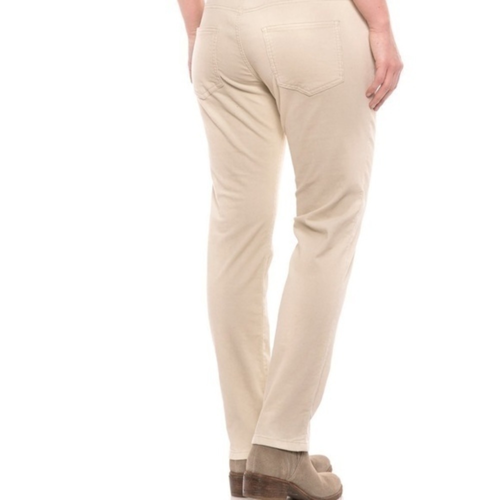 Pendleton Cream  Solid Stretch Corduroy Pants 12